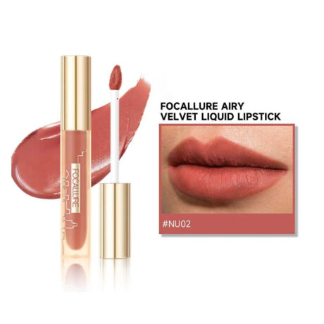 Airy Velvet Liquid Lipstick #NU02 Natural Flush