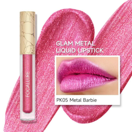 Glam Metal Liquid Lipstick #PK05 Metal Barbie