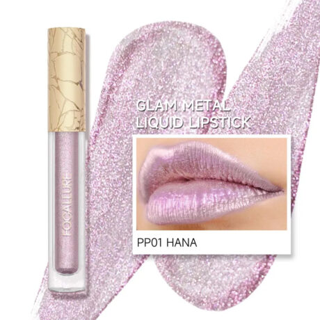 Glam Metal Liquid Lipstick #PP01 HANA