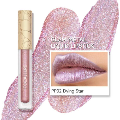 Glam Metal Liquid Lipstick #PP02 Dying Star