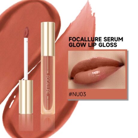 Serum Glow Lipgloss #NU03 Tender Mocha