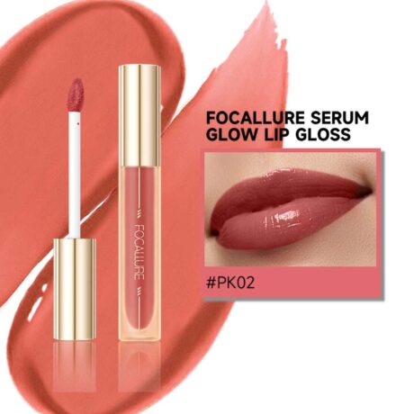 Serum Glow Lipgloss #PK02 Pink Peony