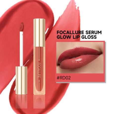 Serum Glow Lipgloss #RD02 Crimson Obsession