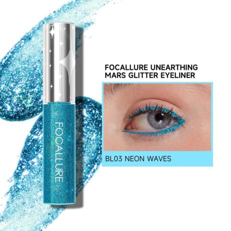 Unearthing Mars Glitter Eyeliner #BL03 NEON WAVES